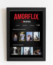 Carregar imagem no visualizador da galeria, Quadro Amorflix - 7 fotos