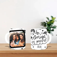 Carregar imagem no visualizador da galeria, Caneca Amiga Te Amo