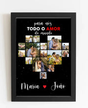 Carregar imagem no visualizador da galeria, Quadro - Para nós todo amor do mundo