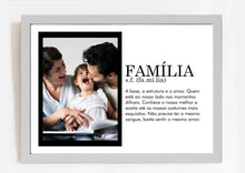 Carregar imagem no visualizador da galeria, Quadro Familia - 1 Foto