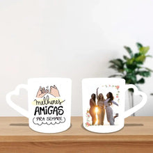 Carregar imagem no visualizador da galeria, Caneca BFF - Flores