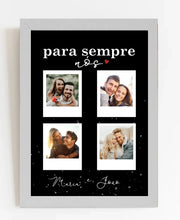 Carregar imagem no visualizador da galeria, Quadro Casal - 4 Polaroids