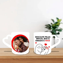 Carregar imagem no visualizador da galeria, Caneca Casal - Florky
