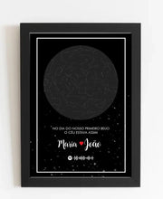 Carregar imagem no visualizador da galeria, Quadro Mapa Estelar