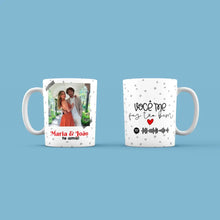 Carregar imagem no visualizador da galeria, Caneca Spotify - Você me faz tão bem