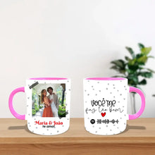 Carregar imagem no visualizador da galeria, Caneca Spotify - Você me faz tão bem