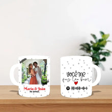 Carregar imagem no visualizador da galeria, Caneca Spotify - Você me faz tão bem