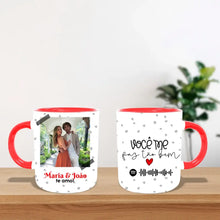 Carregar imagem no visualizador da galeria, Caneca Spotify - Você me faz tão bem