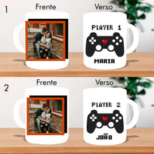 Carregar imagem no visualizador da galeria, Kit Caneca Casal - Gamer