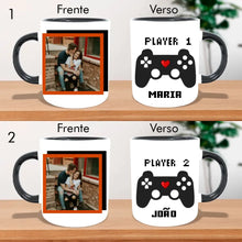 Carregar imagem no visualizador da galeria, Kit Caneca Casal - Gamer