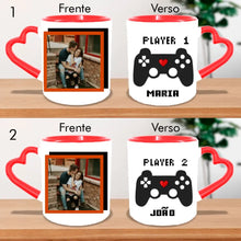 Carregar imagem no visualizador da galeria, Kit Caneca Casal - Gamer