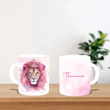 Carregar imagem no visualizador da galeria, Caneca - Leão Rosa