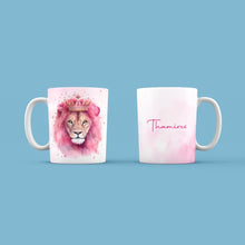 Carregar imagem no visualizador da galeria, Caneca - Leão Rosa
