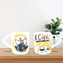 Carregar imagem no visualizador da galeria, Caneca - Café mas podia ser cerveja