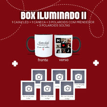 Carregar imagem no visualizador da galeria, Box Iluminado | Caneca + 6 polaroids