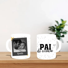Carregar imagem no visualizador da galeria, Caneca - Pai de Coração
