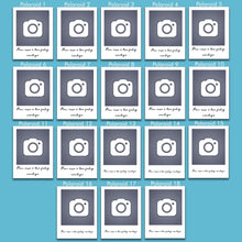 Carregar imagem no visualizador da galeria, Kit 18 Polaroids