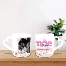 Carregar imagem no visualizador da galeria, Caneca Personalizada 1 Foto | Mãe Sinônimo de Amor