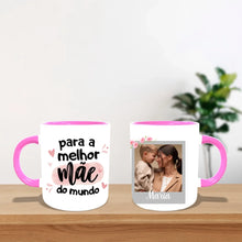 Carregar imagem no visualizador da galeria, Caneca Personalizada 1 foto | Para a melhor mãe do mundo