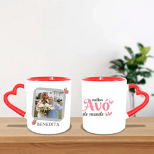 Carregar imagem no visualizador da galeria, Caneca Personalizada 1 foto | Melhor vó do mundo