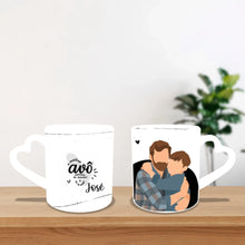 Carregar imagem no visualizador da galeria, Caneca - Pai | Ilustração Minimalista