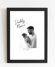 Carregar imagem no visualizador da galeria, Quadro | Pai Minimalista