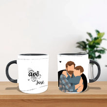 Carregar imagem no visualizador da galeria, Caneca - Pai | Ilustração Minimalista