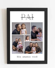 Carregar imagem no visualizador da galeria, Quadro Pai - 5 fotos