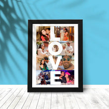 Carregar imagem no visualizador da galeria, Quadro Love - 8 Fotos