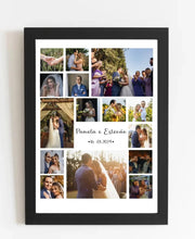 Carregar imagem no visualizador da galeria, Quadro Casal - 15 Fotos