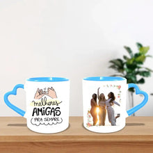 Carregar imagem no visualizador da galeria, Caneca BFF - Flores