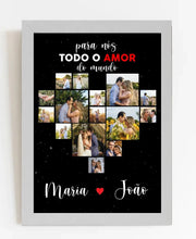 Carregar imagem no visualizador da galeria, Quadro - Para nós todo amor do mundo