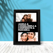 Carregar imagem no visualizador da galeria, Quadro Amiga - Confidente