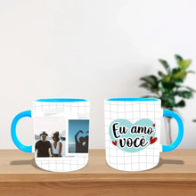 Carregar imagem no visualizador da galeria, Caneca Casal - 2 Polaroids