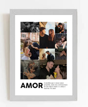 Carregar imagem no visualizador da galeria, Quadro Casal - AMOR 9 Fotos