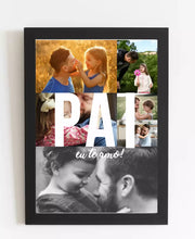 Carregar imagem no visualizador da galeria, Quadro - Pai Eu Te Amo