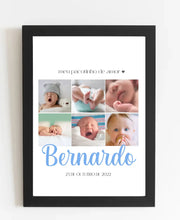 Carregar imagem no visualizador da galeria, Quadro Bebê - 6 Fotos