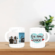 Carregar imagem no visualizador da galeria, Caneca Casal - 2 Polaroids