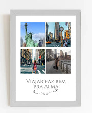 Carregar imagem no visualizador da galeria, Quadro Viagem - 4 Fotos
