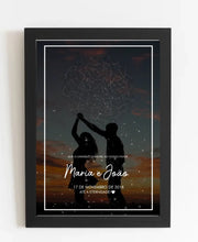Carregar imagem no visualizador da galeria, Quadro Mapa Estelar - Foto Grande
