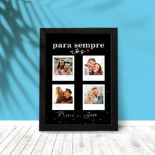 Carregar imagem no visualizador da galeria, Quadro Casal - 4 Polaroids
