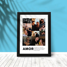 Carregar imagem no visualizador da galeria, Quadro Casal - AMOR 9 Fotos
