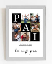 Carregar imagem no visualizador da galeria, Quadro Pai - 6 Fotos
