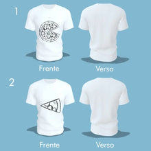 Carregar imagem no visualizador da galeria, Kit camiseta - Pizza
