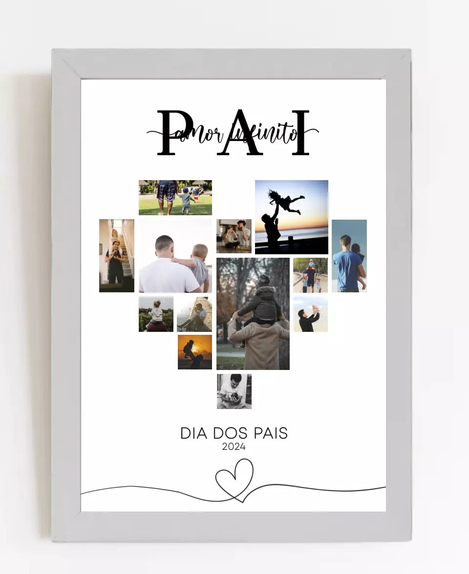 Quadro - Pai Amor Infinito