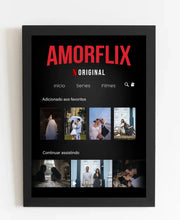 Carregar imagem no visualizador da galeria, Quadro Amorflix - 7 fotos
