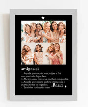 Carregar imagem no visualizador da galeria, Quadro Amiga - Significado
