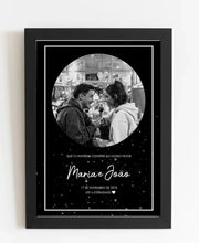 Carregar imagem no visualizador da galeria, Quadro Mapa estelar - Com Foto
