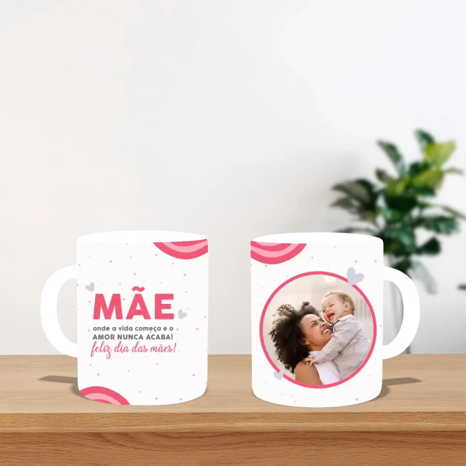 Caneca Mãe - Feliz Dia das Mães