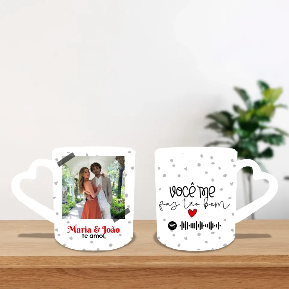 Caneca Spotify - Você me faz tão bem